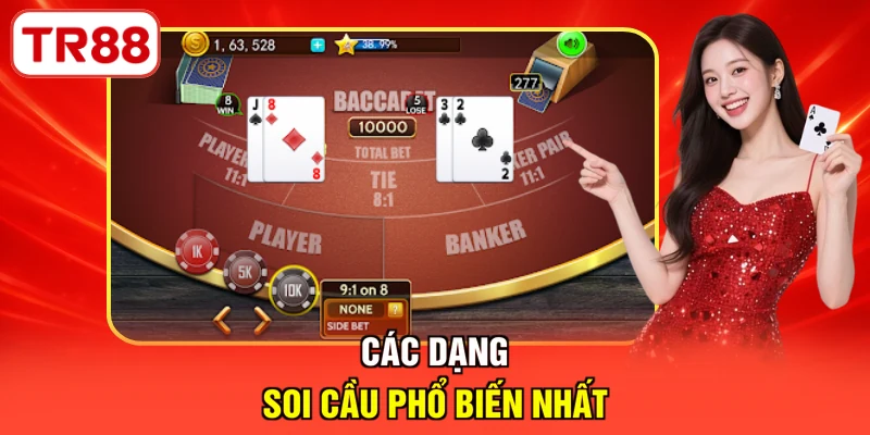 Các dạng soi cầu phổ biến nhất