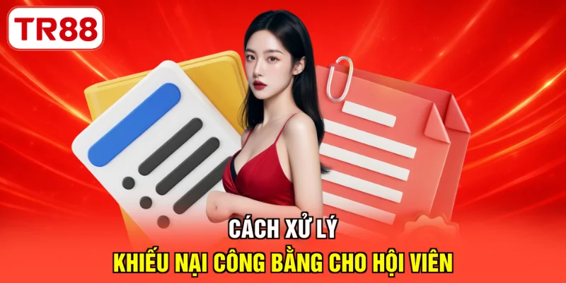 Cách xử lý khiếu nại công bằng cho hội viên
