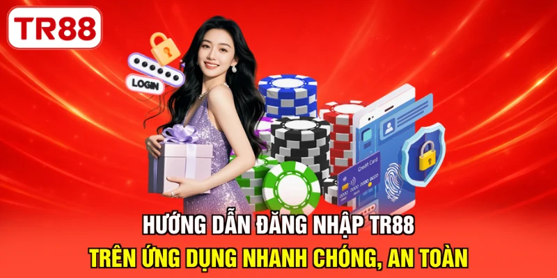 Hướng dẫn đăng nhập TR88 trên ứng dụng nhanh chóng, an toàn