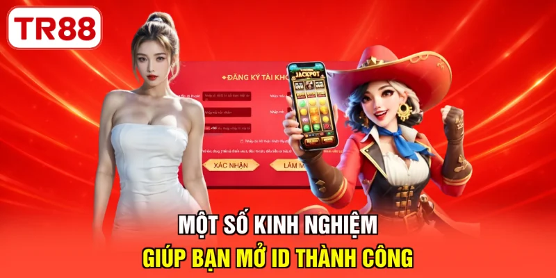 Một số kinh nghiệm giúp bạn mở ID thành công